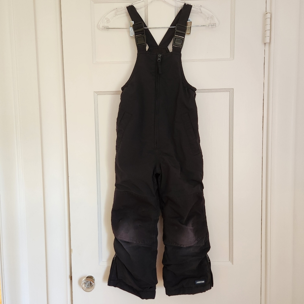 Land's End snowpants black size 5